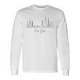 ニューヨークスカイラインtシャツ Ny Cityacation 自由の女神 長袖Tシャツ ギフトのアイデア