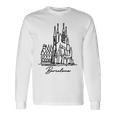 バルセロナ サグラダ ファミリア スペイン お土産 長袖Tシャツ ギフトのアイデア