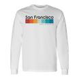 ビンテージサンフランシスコカリフォルニア1980年代レトロデザインtシャツ 長袖Tシャツ ギフトのアイデア