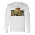 ピーテル・ブリューゲルによるバベルの塔 1563 長袖tシャツ 長袖Tシャツ ギフトのアイデア