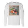 フランス イチジク ビンテージtシャツ 長袖Tシャツ ギフトのアイデア