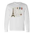 フランスの国旗 ヴィンテージ バスティーユの日 2019 パリ 1789 フランス 長袖tシャツ 長袖Tシャツ ギフトのアイデア