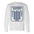 ペルーシャツ ペルー製 Alianza Lima ペルー人 メンズ レディース サッカー 長袖Tシャツ ギフトのアイデア