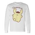 ポムポムプリン ジャンプ ライトカラー 長袖Tシャツ ギフトのアイデア