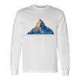 マッターホルン山 ツェルマット ハイキング スイス ギフト 長袖tシャツ 長袖Tシャツ ギフトのアイデア