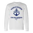 マリーナ・ディ・ポルトフィーノ イタリアン リビエラ ヨットクラブ ボートバケーション 長袖Tシャツ ギフトのアイデア