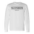 マンハイム ドイツ 長袖tシャツ 長袖Tシャツ ギフトのアイデア