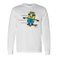 ミニオン Minionkateboard Carl 長袖Tシャツ ギフトのアイデア