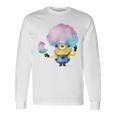 ミニオン Water Colorcotton Candytuart 長袖Tシャツ ギフトのアイデア