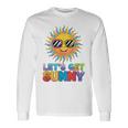 モチベーション輝くレッツゲットサニー活気 長袖Tシャツ ギフトのアイデア