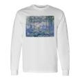 モネ 睡蓮 長袖Tシャツ ギフトのアイデア