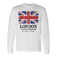 ユニオンジャック 英国の国旗 グレートブリテン ロンドン Union Jack 長袖Tシャツ ギフトのアイデア