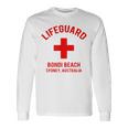 ライフガード ボンダイビーチ、シドニー、オーストラリア 長袖Tシャツ ギフトのアイデア