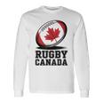 ラグビー カナダ ファン メープルリーフ スポーツ メンズ カナダ国旗 レディース 長袖Tシャツ ギフトのアイデア