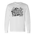 ラップオールドスクールヒップホップグラフィティtシャツとストリートダンス 長袖Tシャツ ギフトのアイデア