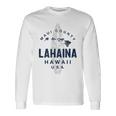 ラハイナ マウイ ハワイ ヴィンテージ ハワイ諸島 サーフ 長袖Tシャツ ギフトのアイデア