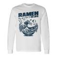 ラーメンは人生、マンガアニメオタクジャパンかわいいラーメン 長袖Tシャツ ギフトのアイデア