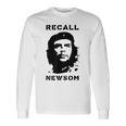 リコール ギャヴィン・ニューソム 反共産主義 反左 チェ・ゲバラ 長袖Tシャツ ギフトのアイデア