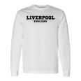 リバプール イングランド ヴィンテージ リバプール 長袖Tシャツ ギフトのアイデア
