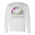 レトロ ヴィンテージ ツェッペリン 飛行船 航空 飛行船 メンズ レディース キッズ 長袖tシャツ 長袖Tシャツ ギフトのアイデア