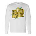 レモネード 起業家 モチベーションハッスル メンズ レディース 男の子 長袖Tシャツ ギフトのアイデア