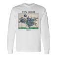 ヴァン・ゴッホ アイリス 印象派 アート絵画 ヴィンセント・ヴァン・ゴッホ 長袖Tシャツ ギフトのアイデア