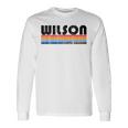 ヴィンテージ 70年代 80年代スタイル ウィルソン Nc 長袖Tシャツ ギフトのアイデア