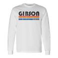 ヴィンテージ 70年代80年代スタイル ギブソン アーカンソー州 長袖Tシャツ ギフトのアイデア