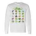 世界のカエル カエル 長袖Tシャツ ギフトのアイデア