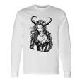 悪魔の女 長袖Tシャツ ギフトのアイデア