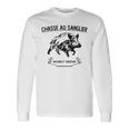 情熱と伝統の猪狩猟 長袖Tシャツ ギフトのアイデア