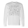 数学方程式と計算、微積分と代数、科学。 長袖Tシャツ ギフトのアイデア