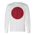 日の丸 日本の国旗 日章旗 日本国 にほん にっぽん かっこいい 長袖Tシャツ ギフトのアイデア
