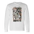 日本のアニメ漫画とカワイイ美学 長袖tシャツ 長袖Tシャツ ギフトのアイデア