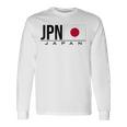 日本国旗 日本の国コード Jpnports Games アスリート 長袖Tシャツ ギフトのアイデア