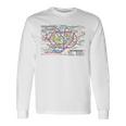 東京地下鉄地図 地図 東京地下鉄 長袖Tシャツ ギフトのアイデア