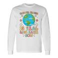 気候変動は本当の地球を救う地球の日 長袖Tシャツ ギフトのアイデア