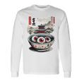 浮世絵ジャパン オカルトホラー ハロウィン 妖怪ラーメン エステ 長袖Tシャツ ギフトのアイデア