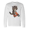 猫 ねこ バイク 長袖Tシャツ ギフトのアイデア