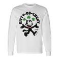 猫フェリックス キティ ゴーラッキー 長袖Tシャツ ギフトのアイデア