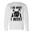 私がしたいことをする フレンチブルドッグ フレンチドッグ 犬 飼い主 犬 ギフト 長袖Tシャツ ギフトのアイデア
