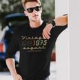 50歳の誕生日プレゼント 男性用 1975年8月 50歳 誕生日 長袖Tシャツ 彼への贈り物