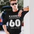 60歳還暦祝い「Kanreki 長袖Tシャツ 彼への贈り物