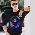 Alleeing Eye Illuminatitars ギフト 長袖Tシャツ 彼への贈り物