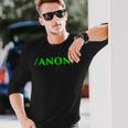 Anon Anonymous Onymous Online Lurk プロフィール ソーシャルメディア 長袖Tシャツ 彼への贈り物