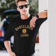 Barcelonapain スペイン、バルセロナ 長袖Tシャツ 彼への贈り物