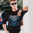 Baseball Drip For Boys Ice Cream Drip Youth Graphic Men Long Sleeve T-Shirt Gifts for Him