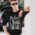 The Beagles Dog 面白いビーグル犬のオーナーギフト 長袖Tシャツ 彼への贈り物