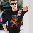 Bear I Lgbtq Flag I レインボー フラッグ I Gay Pride 長袖Tシャツ 彼への贈り物