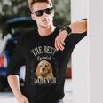 メンズ Bestpaniel Dad Ever アメリカンコッカースパニエル 犬 ビンテージ 長袖Tシャツ 彼への贈り物